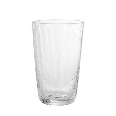 Vaso Asali, Transparente, Vidrio - (D9xH14 cm, Juego de 4)