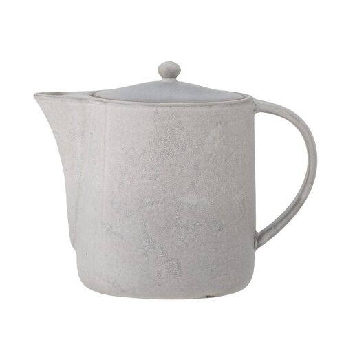 Josefine Teapot, Grey, Stoneware - (L19,5xH15xW12 cm)