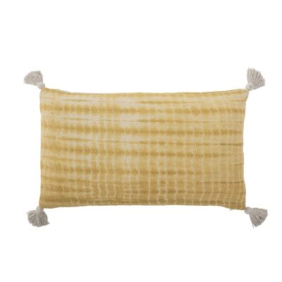 Decia Cushion, Yellow, Recycled Cotton - (L50xW85 cm)