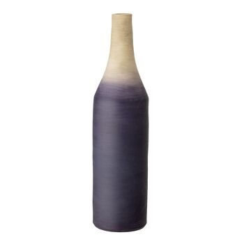 Vase Déco Serok, Violet, Terre Cuite - (D14,5xH59,5 cm) 1