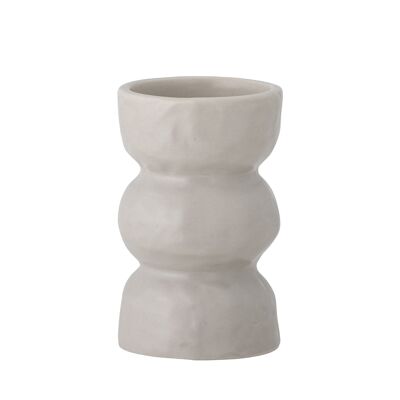 Imilia Votive, White, Stoneware - (D5xH8 cm)