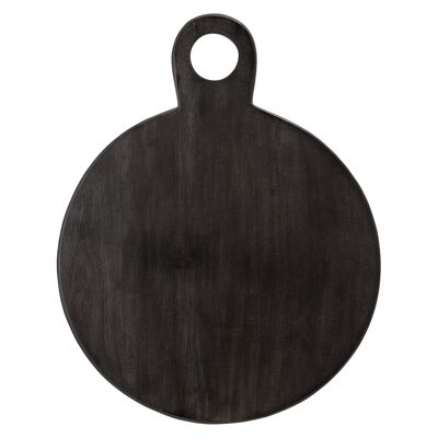 Vassoio da portata Okai, nero, acacia - (L46xH1,5xW36 cm)