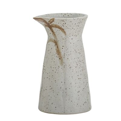 Masami Jug, White, Stoneware - (D10xL10,5xH18 cm)