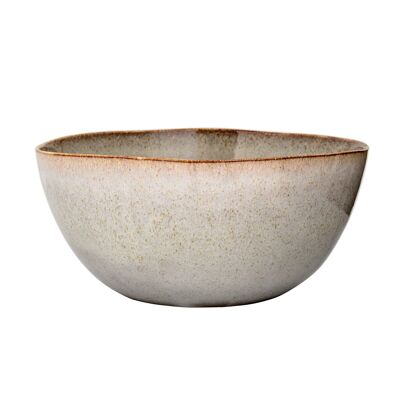 Sandrine Serving Bowl, Grey, Stoneware - (D26xH16,5 cm)