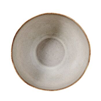 Sandrine Bol de Service, Gris, Grès - (D26xH16,5 cm) 2