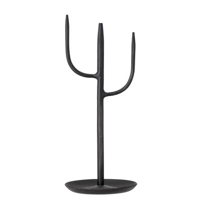 Soporte para Joyas Abida, Negro, Metal - (L10xH25,5xW10 cm)