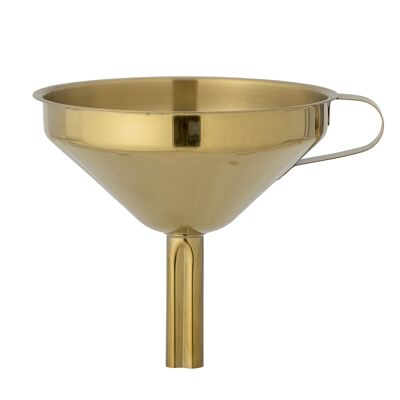 Finya Funnel, Gold, Stainless Steel - (D14,5xH12,5 cm)