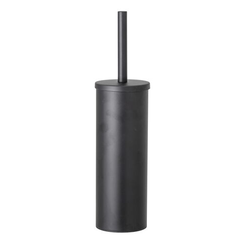 Loupi Toilet Brush, Black, Stainless Steel - (D9xH38 cm)