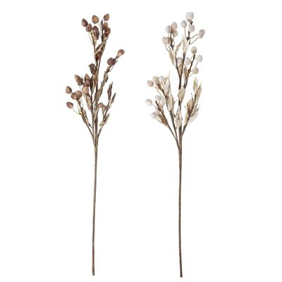 Astan Déco Fleur, Nature, Fleurs Artificielles - (H80 cm, Lot de 2)