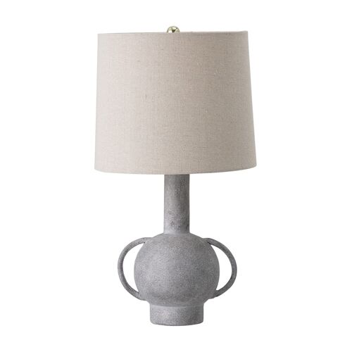 Kean Table lamp, Grey, Terracotta - (D30,5xH58,5 cm)