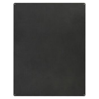 Tableau noir magnétique 74x57 cm, anthracite, support mural, inscriptible 1