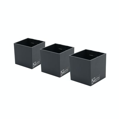 Set di contenitori/cubi magnetici, 6,5 cm, canna di fucile, portapenne