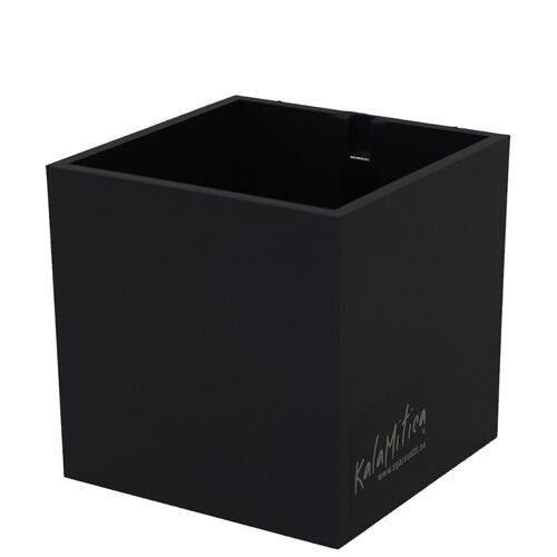 Magnetic Cube 9.8 cm, Black, Stationery Organiser, Pen Holder