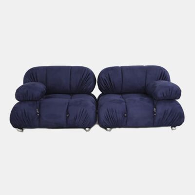 B&B Italian Camaleonda Two Seater Sofa - Blue - Two Seater