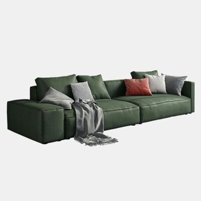 Aula Two Seater Sofa - Green - 210CM