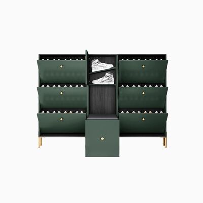 F129 Shoe Storage, Green - XL