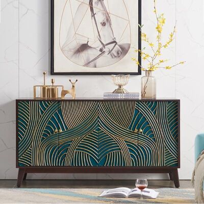 Pavia Sideboard - Gold - 183cm