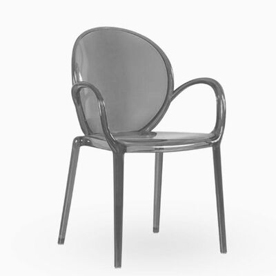 Philippe Starck Ghost Dining Chair With Armrest