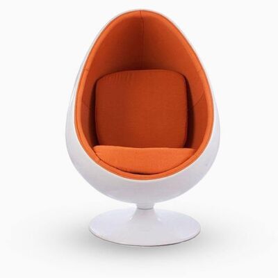 Eero Aarnio Egg Pod Chair, Orange