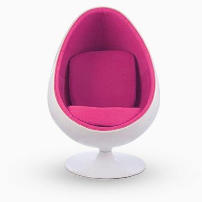 Eero Aarnio Egg Pod Chair, Pink