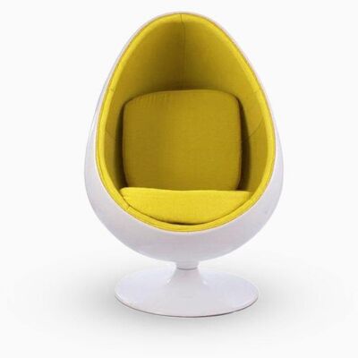 Eero Aarnio Egg Pod Chair, Yellow