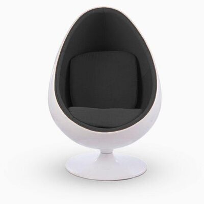Eero Aarnio Egg Pod Chair, Black