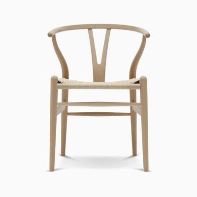 Carl Hansen & Søn CH24 Wishbone (Y) Dining Chair, Light Oak