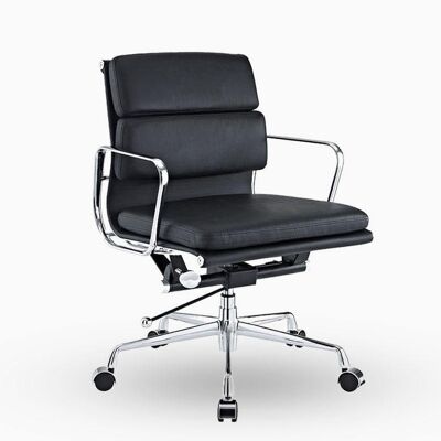 Eames Executive Office Chair, Medium Back, Black
