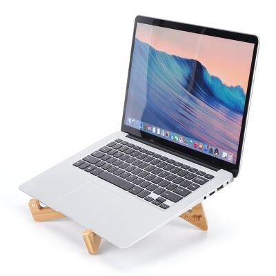 Bamboo Laptop stand foldable