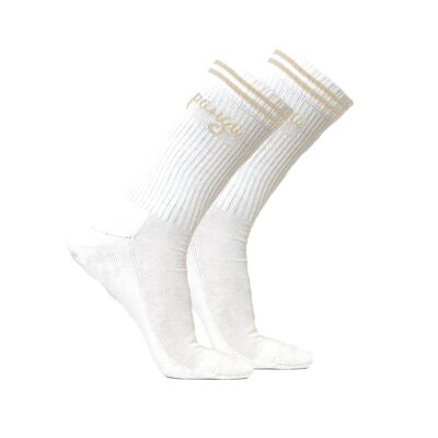 Classic pangu Retro Socken Bio-Baumwolle - Beige - 1 Paar