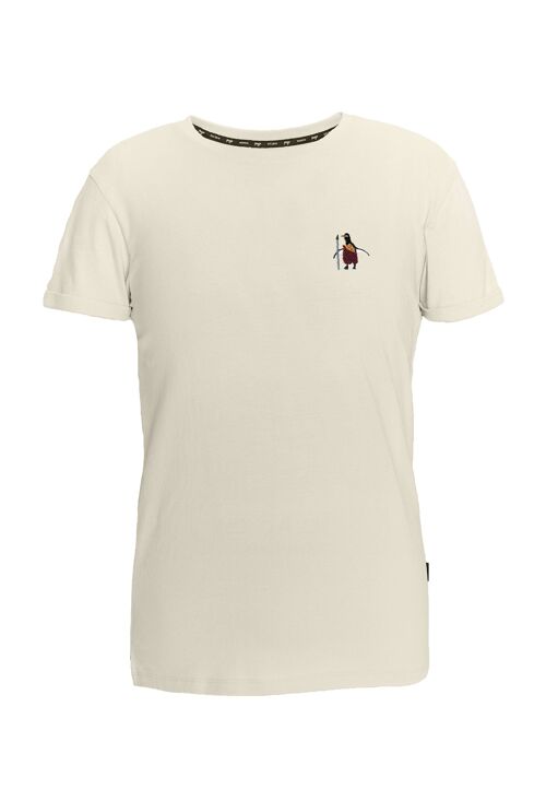 Kick for Life Massai-Pinguin Charity T-Shirt - Sand