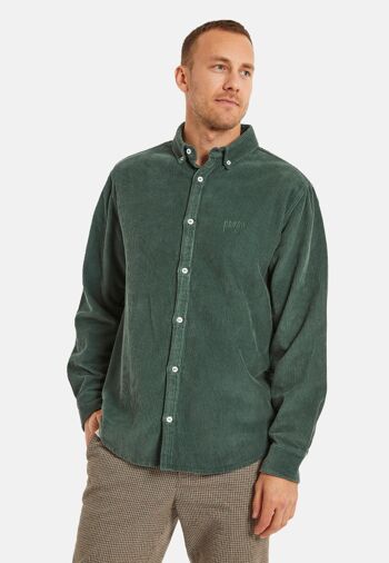 EXCLUSIVE PANGU Cord Shirt - Coton Épais - Sable 2