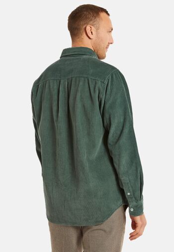 EXCLUSIVE PANGU Cord Shirt - Coton Épais - Sable 3