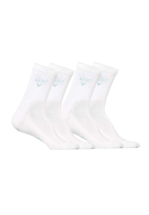 Salute Pinguin Socken Bio-Baumwolle - Mint - 2 Paar