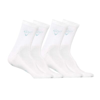 Salute Pinguin Socken Bio-Baumwolle - Mint - 2 Paar