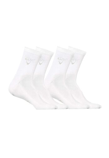 Chaussettes Salute Pingouin Coton Bio - Beige - 2 paires 1