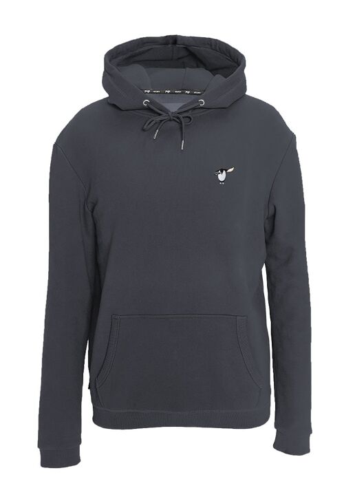 Salute Pinguin Hoodie (Bio/PET) - Stone