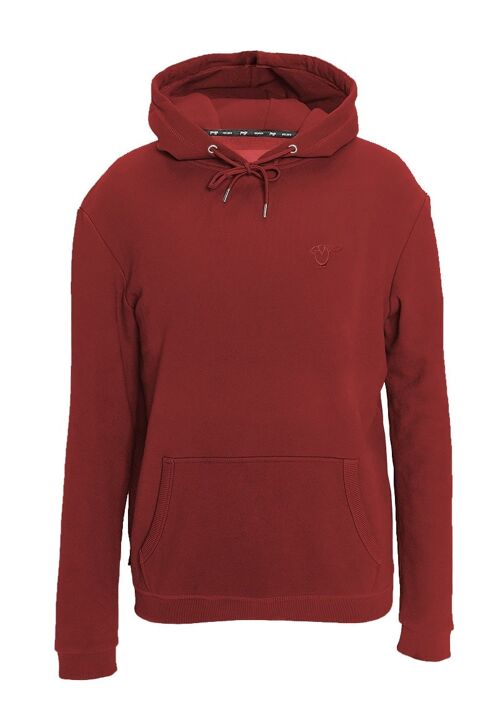 EXCLUSIVE Salute Pinguin Hoodie (Bio/PET) - Red Wine