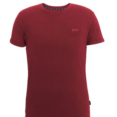 EXCLUSIVE classic pangu T-Shirt Bio-Baumwolle - Red Wine