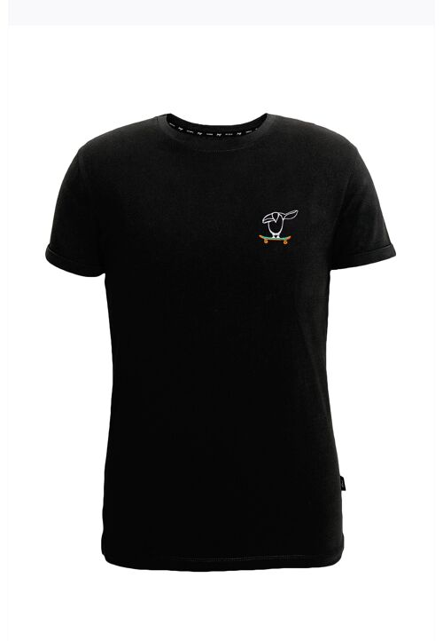 Huntington Beach Skate T-Shirt - Black
