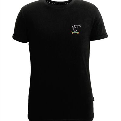 Huntington Beach Skate T-Shirt - Black