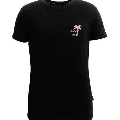 Huntington Beach Palm T-Shirt - Black