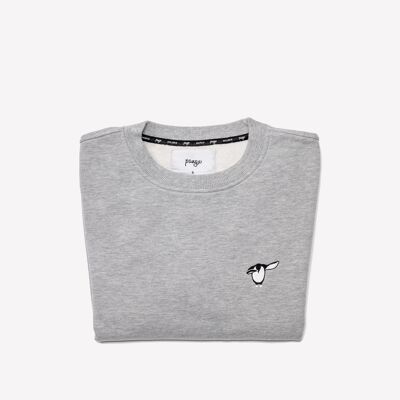 Salute Pinguin Sweater - Grey