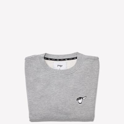 Salute Pinguin Sweater - Grey