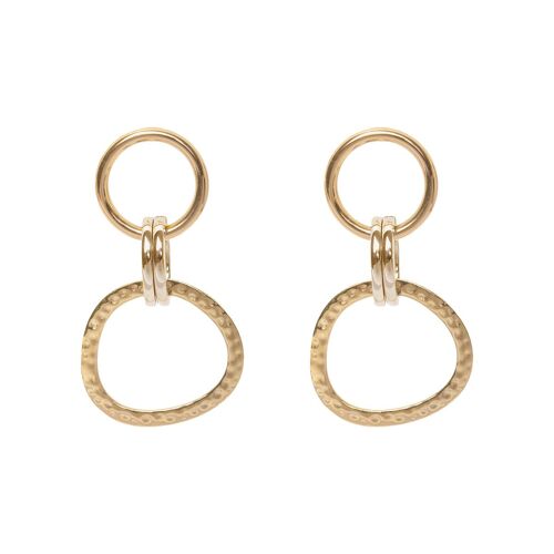 Boucles d'oreilles pendantes Joy - Or