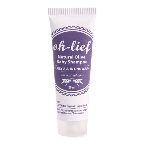 Oh-Lief Natural Olive Baby Shampoo & Wash 20ml
