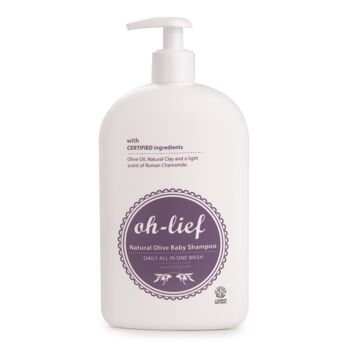 Oh-Lief Natural Olive Baby Shampooing & Nettoyant 400 ml 6