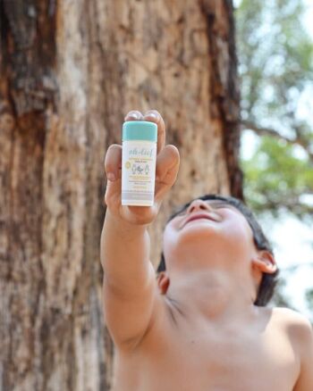 Oh-Lief Natural Sunscreen Face Stick - Enfants et bébés 30g 8