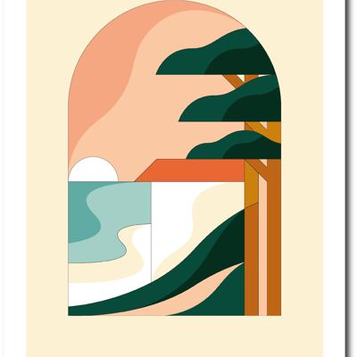 Affiche Minimaliste - Affiche 30x40 cm