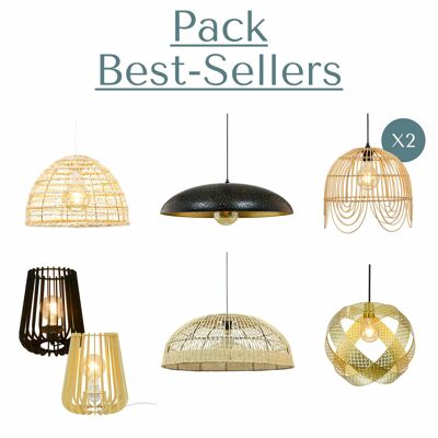 Christmas Pack of Best-Seller Lighting - Suspension and Table Lamps